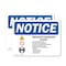 Signmission Emergency Generator Danger High Sign With Symbol, 7 in W x Rectangle, Vinyl Decal OS-2PACK-NS-D-57-L-11854 - alternate 1
